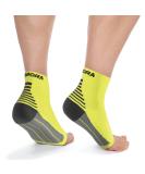 Rymora Plantar Fasciitis Compression Socks XL - Relieves Discomfort, Supports Heel, Arch & Ankle - Fluorescent (One Pair) - Buy Online on SooperMarket.com