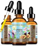 PLUM OIL French. 100% Pure/Natural/Virgin/Unrefined/Undiluted Cold Pressed Carrier Oil. For Face  Hair and Body. (0.5 Fl.oz - 15 ml.) 0.5 Fl Oz (Pack of 1) - Buy Online on SooperMarket.com