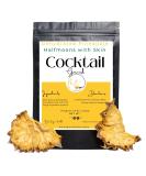 3.5 Oz Dehydrated Pineapple for Cocktails | Dried Pineapple garnish halfmoons | Dried pineapple with skin | Edible Cocktail Garnish | Dehydrated fruit for cocktails | Over 20 Pineapple halfmoons - Buy Online on SooperMarket.com
