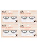 Ardell False Lashes Naked Lashes 420 with Invisiband 4 pairs 1 Pair (Pack of 4) Naked Lashes 420 - Buy Online on SooperMarket.com