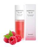 Nooni Korean Lip Oil - Appleberry | Moisturizing, Revitalizing, and Tinting for Dry Lips with Raspberry Fruit Extract, 0.12 Fl Oz 01 Appleberry - Buy Online on SooperMarket.com
