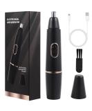 FEITA Ear and Nose Hair Trimmer for Men - Rechargeable Cordless 360 Rotating Dual-Blade Waterproof Nose Clippers - Perfect Gifts for Dad & Him Black - Buy Online on SooperMarket.com