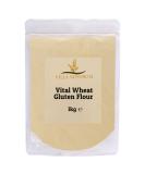 Vital Wheat Gluten Flour 1kg by Villa Nostrum - Ultimate Baking and Cooking High Protein Low Carb Bread Vegan - Buy Online on SooperMarket.com