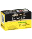Bigelow Decaffeinated Lemon Lift Black Tea - 120 Tea Bags (6 Pack) for Refreshing Flavor - Buy Online on SooperMarket.com
