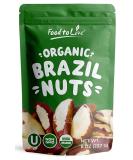 Raw Brazil Nuts 8 oz - Non-GMO, Unsalted, Kosher, Vegan - Keto & Paleo Friendly Trail Mix Snack with Selenium - Buy Online on SooperMarket.com