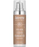 Lavera Hyaluron Liquid Foundation - Natural Beige 05 - Natural Cosmetics - Vegan - Silky Light texture - Free of mineral oil - Natural hyaluronic acid & organic almond oil - 30ml - Buy Online on SooperMarket.com