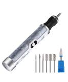 Nail Filer Electric Toenail Grinder for Thick Toenails Human Toenail Sander for Thick Nails Nail Grinder Manicure Toenail Grinder for Thick Toenails Human Cordless Gray - Buy Online on SooperMarket.com