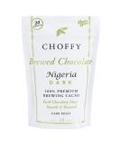 Choffy Brewed Cacao Coffee Alternative Substitute - 10 Oz Nigeria Dark Roast Flavor | Caffeine-Free Rich Chocolate Drink for Dark Chocolate Lovers - Nutrient-Rich Mood & Energy Booster | 10 Ounce Pack - Buy Online on SooperMarket.com