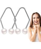 Dimple Trainer | Dimple Makers | Face Muscle Trainer | Stainless Steel Rustproof Smile Exercisers | Women Men Smile Correctors | Facial Beauty Training Tool For Working Reading (Sliver) - Buy Online on SooperMarket.com