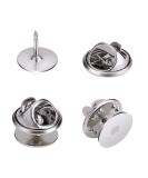 eBoot 25-Piece Tie Tacks Blank Pins with Clutch Back - Create Your Own Custom Accessories - Buy Online on SooperMarket.com