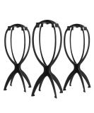 Dreamlover Wig Stand, Wig Head Stand for Multiple Wigs, Black, 3 Pack 14.2 Inch (Pack of 3) Black - Buy Online on SooperMarket.com