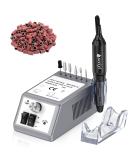 Weiyi Nail Miller Set - Professional Electric Nail File & Grinder for Manicure | Low Vibration 6 Drilling Sleeves 20000 RPM - Ideal Nail Care Device - Buy Online on SooperMarket.com