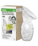Haakaa Breast Pump with Silicone Nipple Silicone Breastfeeding Pump Manual Breast Pumps Milk Pump 100% Food Grade Silicone - Buy Online on SooperMarket.com