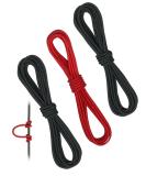 THREE ARCHERS Archery D Loop Rope Set for Compound Bow - Pack of 3 | Black+Red D Loop Buckle Release Material - Buy Online on SooperMarket.com