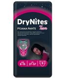 Huggies DryNites Girls Pyjama Pants 8-15 Years (27 Pants) - Overnight Protection - Buy Online on SooperMarket.com