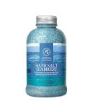 Bathing Salt Sea Breeze 600g - Natural Orange Oil Ginseng & Algae Extracts for Relaxation Sleep & Wellness | Aromatherapy Spa & Body Care - Buy Online on SooperMarket.com