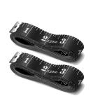Tape Measure Body Measuring Tape 120 Inch Soft Fabric Measuring Tape for Sewing Cloth Measurement Double Scale Tailor Ruler for Weight Loss Medical Measurement Nursing Craft(2 Pack/Black) Black 120 Inch - Buy Online on SooperMarket.com