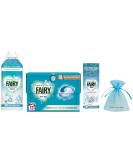 Fairy Laundry Washing Pack for Sensitive Skin: Fresh Fabric Conditioner 26w 858ml + In-wash Scent Booster Beads Almond Milk & Manuka Honey 176gr + Non Bio Pods Capsules 13Pods - Buy Online on SooperMarket.com