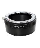 Fotasy Manual F Mount Lens to E-Mount Adapter for Nikon to Sony Alpha Cameras - Buy Online on SooperMarket.com