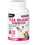 VetIQ Flea Guard 90 Tablets Flea Treatment for Dogs & Cats Keeps Fleas Ticks & Mosquitoes Away Natural Flea Treatment With B Vitamins & Garlic Dog & Cat Flea Treatment For Healthy Skin & Coat - Buy Online on SooperMarket.com