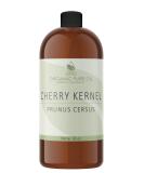 100% Pure Cherry Kernel Oil - Unrefined Cold Pressed Vegan Carrier Oil for Hair & Skin - 32 oz Therapeutic Grade - Buy Online on SooperMarket.com