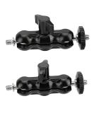CAMVATE Universal Magic Arm 1/4 -20 Thread (Black 2 Pieces) - 2080 | Multi-functional Mounting Solution - Buy Online on SooperMarket.com