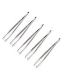 Tweezers Pro Stainless Steel Eyebrow Tool Set - 5Pcs Precision Hair Removal Kit for Home Beauty - 5 Count - Buy Online on SooperMarket.com