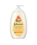 Johnson's Skin Nourish Moisturizing Baby Lotion for Dry Skin with Shea & Cocoa Butter Scents, Gentle & Lightweight Body Lotion for The Whole Family, Hypoallergenic, Dye-Free, 16.9 fl. oz - Buy Online on SooperMarket.com