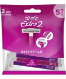 Buy Wilkinson Sword Extra 2 Beauty Disposable Razors - 5 Pack | International Shipping Available - Buy Online on SooperMarket.com