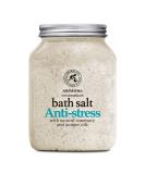 De-Stress Bath Salt 46 Oz - 100% Natural with Rosemary & Juniper Oils - Promotes Relaxation and Stress Relief for Better Sleep - Aromatherapy for Calming Body Care and Beauty - Buy Online on SooperMarket.com
