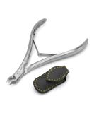 Here are a few options for the Meta Title:1. GERMANIKURE Tower Point Cuticle Trimmer - Half Jaw Nipper - Made in Germany - FINOX Stainless Steel - Manicure Tool2. GERMANIKURE Cuticle Trimmer - Half Jaw Nipper - Ethically Made in Germany - FINOX Stainless  - Buy Online on SooperMarket.com