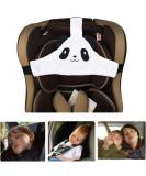 Baby Carseat Head Support Strap - Neck Protection Belt for Toddler & Infant | Safe Car Seat Headrest Band for Sleep Positioner (White) - Buy Online on SooperMarket.com
