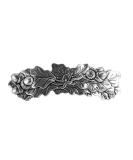 Oak Leaf Hair Clip, Hand Crafted Metal Barrette Made in the USA with a Large 80mm Clip by Oberon Design - Buy Online on SooperMarket.com