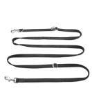 Petcooz Hundeleine 3M adjustable drag line with 2 carabiners lead leash double linen for small medium -sized dogs thickened freehand lines practice lines made of permanent nylon black 3m black - Buy Online on SooperMarket.com
