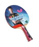 Butterfly Nakama S-5 Table Tennis Racket | ITTF Approved Carbon Paddle with Thick Sponge & Rubber Layer | Includes 2 Ping Pong Balls - Buy Online on SooperMarket.com