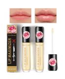 Peach Lip Plumper Set: Clear Lip Oil Gloss for Strong Moisturization, Long-Lasting and Nutritious Makeup - Waterproof Liquid Lipstick (1PC) - Buy Online on SooperMarket.com