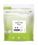 YourHealthStore Premium Gluten Free Brown Teff Flour 1kg - Organic & Nutritious - Buy Online on SooperMarket.com