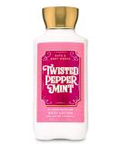 Bath and Body Works Twisted Peppermint Body Lotion 8 fl oz - Super Smooth Formula - Buy Online on SooperMarket.com