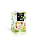 Intick Ice Tea |Sugar-free instant drink- icing mix package- with green tea and black tea extract |12 x 0.5-1 L |Beverage powder - vegan low in calories with vitamin C aromatics different types of iced tea - Buy Online on SooperMarket.com