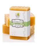 Southern Natural Goat Milk Soap Bar - 3 Pack Essential Oil Blend - Gentle on Eczema Psoriasis And Dry Sensitive Skin! All Natural Face & Body Soap. (3 BARS 4-4.5 oz EACH) Essential Oil Blend 4 Ounce (Pack of 3) - Buy Online on SooperMarket.com