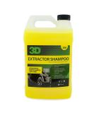 3D Extractor Carpet Cleaner Shampoo for Machine Use - Upholstery Cleaner, Stain Remover & Odor Eliminator - Low Foam, No Residue Formula 1 Gallon - Buy Online on SooperMarket.com