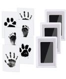 3 PCs Footprint Baby Nabance Handprint Handprint Baby Clean Touch Pfotenprint Set Dog Baby Footprint Set Footprints Baby does not come with color in contact for baby shower family gift 0-6 months 3 pieces (1 Pack) - Buy Online on SooperMarket.com