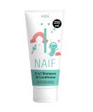 Na f Kids 2-in-1 Shampoo - 200ml - for children - Natural ingredients - Without microplastics - Buy Online on SooperMarket.com