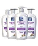 Kiss My Face Moisture Shave Cream, Cool Mint Shaving Cream For Men And Women, 11 Oz Pump Bottle, Lavender & Shea, 4 Pack Lavender & Shea Butter 11 Fl Oz (Pack of 4) - Buy Online on SooperMarket.com
