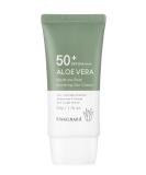 WELCOS KWAILNARA Aloe Vera Sun Cream - Hydrating Soothing SPF | Non Nano Non Greasy | Korean Skin Care | Ultimate Sun Protection & Hydration | 50g - Buy Online on SooperMarket.com