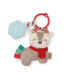 Itzy Ritzy Itzy Pal Infant Toy & Teether  Includes Lovey  Crinkle Sound  Textured Ribbons & Silicone Teether  Jolly The Reindeer - Buy Online on SooperMarket.com