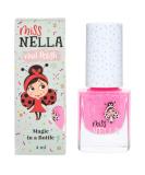 Miss Nella Watermelon Popsicle Safe Neon Pink Glitter Nail Polish for Kids - Non-Toxic, Odour Free Formula | Water Based, Easy Peel Off | Children and Toddlers - Buy Online on SooperMarket.com