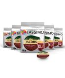 Tassimo capsules Jacobs Caff Crema Classico XL 80 coffee capsules pack of 5 5 x 16 drinks Crema Classico Single - Buy Online on SooperMarket.com
