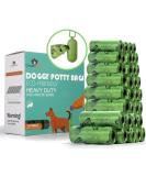 Crown Paws 540 Biodegradable Dog Poo Bags - 36 Rolls | Adjustable Dispenser | Leak Proof & Lavender Scented - Buy Online on SooperMarket.com