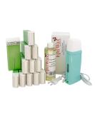 Epilwax Royal Depilation Set: Professional Wax Warmer Aloe Vera Roll-On Wax & After Wax Oil - Complete Hair Removal Kit - Buy Online on SooperMarket.com